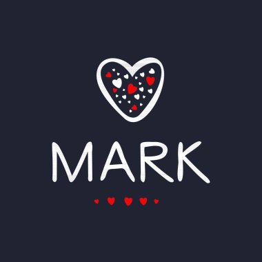 (Kaligrafi adı, Vektör illüstrasyonu.