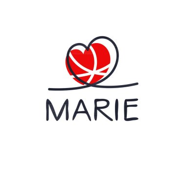 (Kaligrafi adı, Vektör illüstrasyonu.