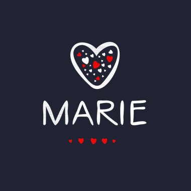 (Kaligrafi adı, Vektör illüstrasyonu.