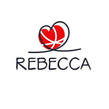 (Kaligrafi adı, Vektör illüstrasyonu.