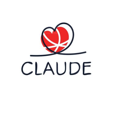 Yaratıcı (Claude) adı, Vektör illüstrasyonu.