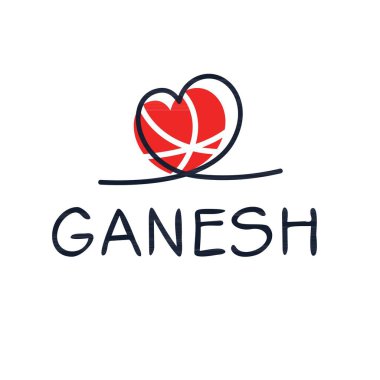 (Kaligrafi adı, Vektör illüstrasyonu.