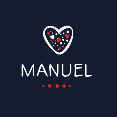 (İsim, Vektör illüstrasyonu.