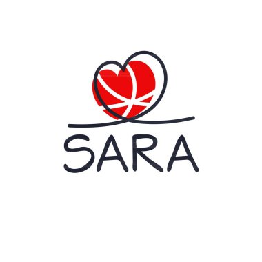 (İsim, Vektör illüstrasyonu.