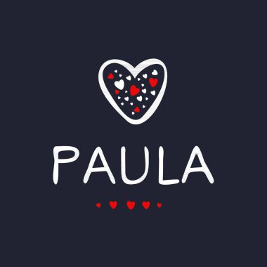 (Adı, Vektör illüstrasyonu.