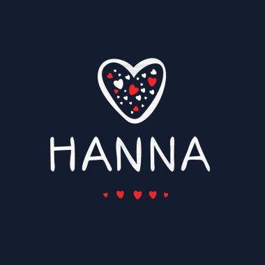 (İsim, Vektör illüstrasyonu.