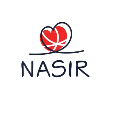 (İsim, Vektör illüstrasyonu.