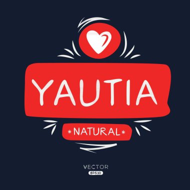 (Yautia (Yautia), vektör illüstrasyonu. 