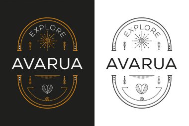 Avarua Tasarımı, Vektör illüstrasyonunu Keşfedin.