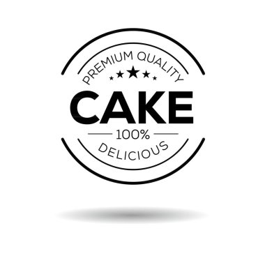 Pasta Yaratıcı etiket Tasarımı, vektör illüstrasyonu.