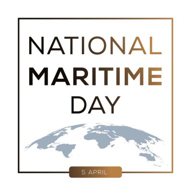5 Nisan 'da düzenlenen Ulusal Denizcilik Günü.