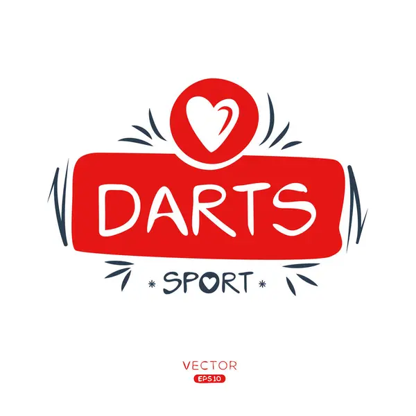 Dart Spor Yapıştırması Tasarımı.
