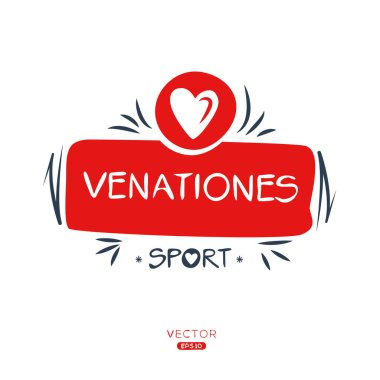 Venationes Spor Yapıştırması Tasarımı.