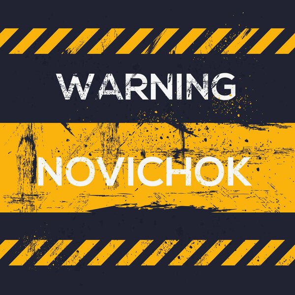 Знак предупреждения Новичка, векторная иллюстрация.
