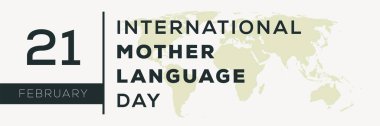 International Mother Language Day, held on 21 February. clipart