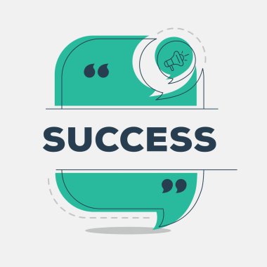 (Konuşma balonunda yazılmış metin, Vektör illüstrasyonu.