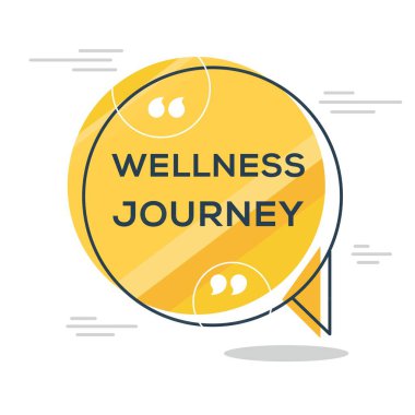 (Refah yolculuğu) Yaratıcı İşaret Tasarımı, vektör illüstrasyonu.