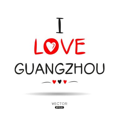 Guangzhou Yaratıcı etiket tasarımı, etiketler, tişörtler, davetiyeler ve vektör çizimleri için kullanılabilir.