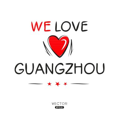 Guangzhou Yaratıcı etiket tasarımı, etiketler, tişörtler, davetiyeler ve vektör çizimleri için kullanılabilir.