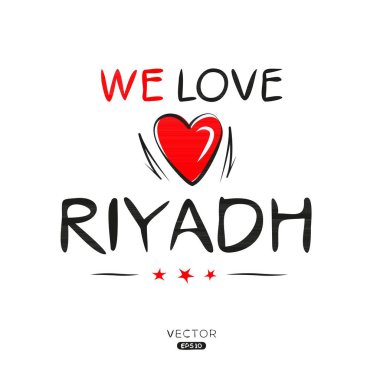 Riyad Creative etiket tasarımı, etiketler, tişörtler, davetiyeler ve vektör illüstrasyonları için kullanılabilir.