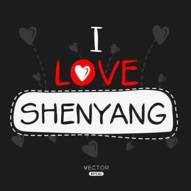 Shenyang Yaratıcı etiket tasarımı, etiketler, tişörtler, davetiyeler ve vektör illüstrasyonları için kullanılabilir..