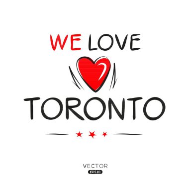 Toronto Creative etiket tasarımı, etiketler, tişörtler, davetiyeler ve vektör illüstrasyonları için kullanılabilir.