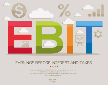 Ebit _ Earnings before interest and taxes clipart
