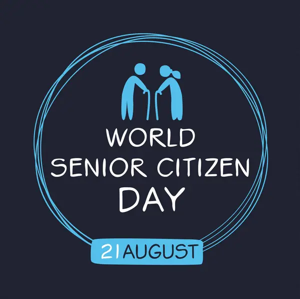 21 Ağustos 'ta düzenlenen Dünya Yaşlılar Günü.
