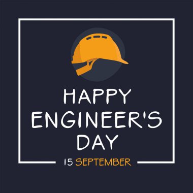Mühendisler Günü, 15 Eylül 'de yapıldı.
