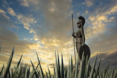 Minerva anıtı Gudalajara, Jalisco, Meksika 'ya girdi..