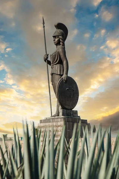 Der Eingang Zum Minerva Denkmal Der Stadt Gudalajara Jalisco Mexiko — Stockfoto