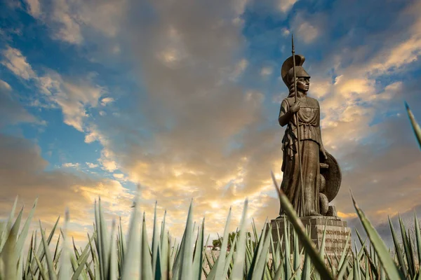 Der Eingang Zum Minerva Denkmal Der Stadt Gudalajara Jalisco Mexiko — Stockfoto