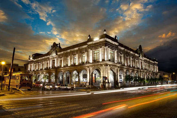 Історичні Будівлі Гвадалахарі Халіско Мексика — стокове фото