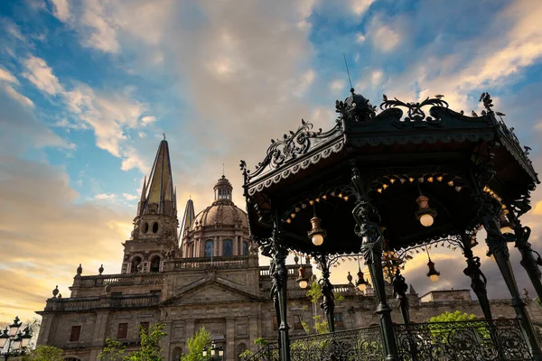 대성당 멕시코 리스코 과달라하라 건축과 기념물 — 스톡 사진