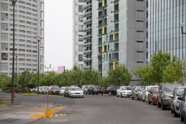 Farklı renk ve şekillerin duvar ve kaldırım dokusu
