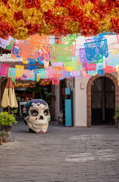 Festiwal Catrinas Ulicach Meksyku Dzień Śmierci — Zdjęcie stockowe