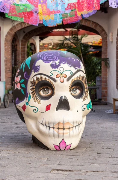 Catrinas Festival Den Strassen Von Mexiko Zum Tag Der Toten — Stockfoto