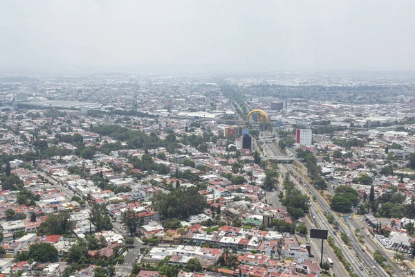Місто Гвадалахара Щодня Взяте Повітря Дроном — стокове фото