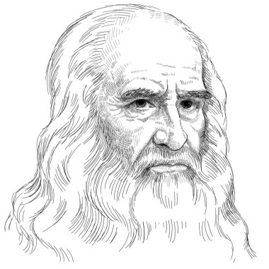 Leonardo di ser Piero da Vinci, ressam, cerrah, mühendis, bilimadamı, kuramcı, heykeltıraş ve mimar olarak aktif olan bir İtalyan yüksek rönesans bilişimi bilginidir.