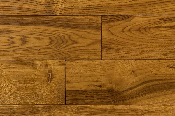 Doğal hardal meşe parkesi dokusu. Parlatılmış kaplama için tahta tahtalar. Ahşap örnekleme arka planı