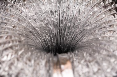 Solunum cihazı için gümüş folyo tüp