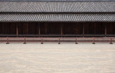 Kyoto Japonya 'daki eski bina