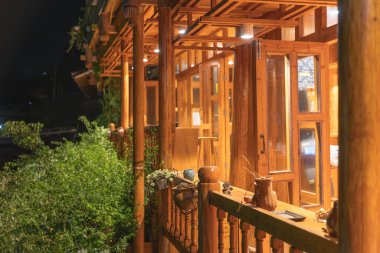 Zhaoxing Dong köyündeki manzara Guizhou Çin.