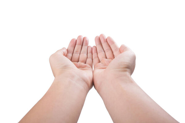 humans hand holding something background