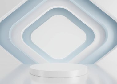 Basit ürün arkaplanı 3B biçimlendiriliyor