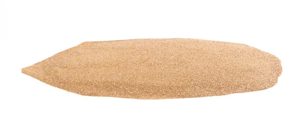 Σωρός Άμμου Ερήμου Απομονωμένο Λευκό Φόντο Αμμόλοφου Gold White Πρόστιμο — Φωτογραφία Αρχείου