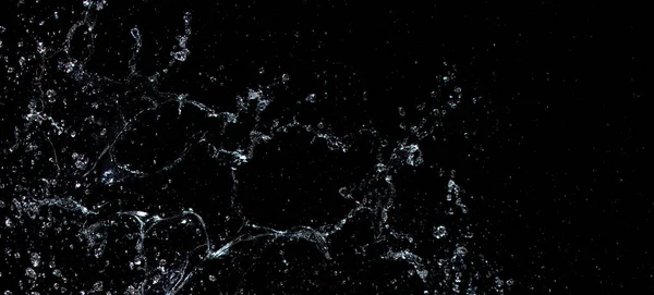 Forma Form Droppe Vatten Stänk Droppe Vatten Attack Fladdra Luften — Stockfoto