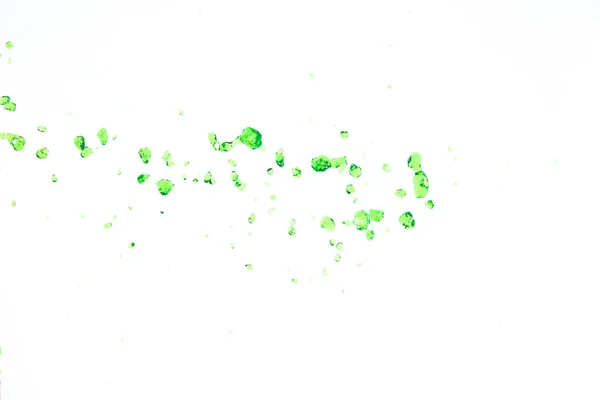 Many Dot Droplet Green Juice Nature Splash Air Water Green — Stock Photo, Image
