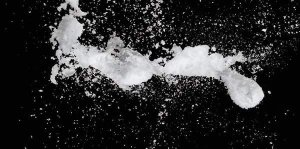 Foto Bild Von Fallenden Schnee Schwere Große Kleine Größe Schnee — Stockfoto