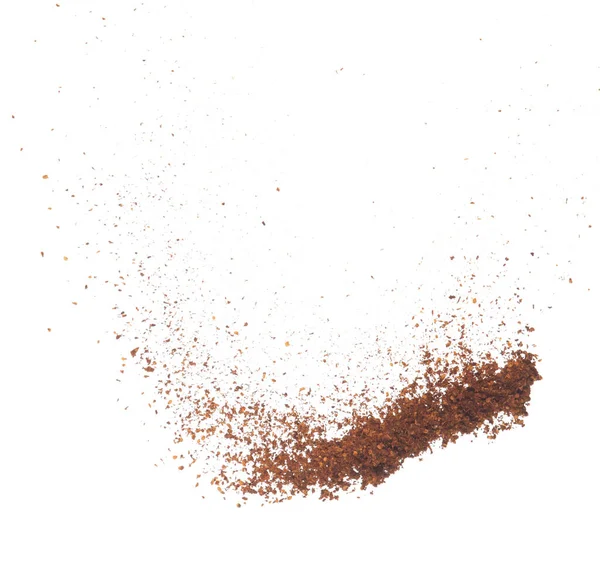 Red Hot Chilli Flying Explosion Red Grain Chilli Explode Abstract — Stock Photo, Image
